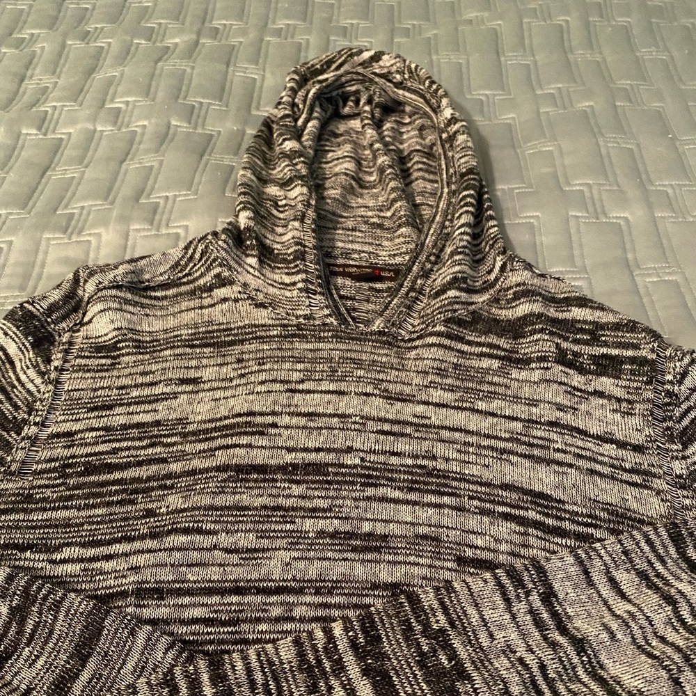 John Varvatos Men’s pullover hoodie.